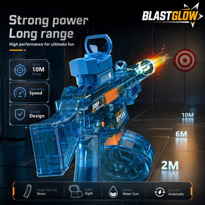 BlastGlow™ Light-Up Electric Water Blaster